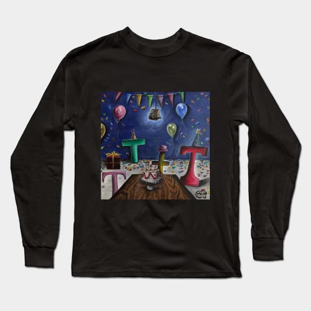 Tea Party Long Sleeve T-Shirt by ManolitoAguirre1990